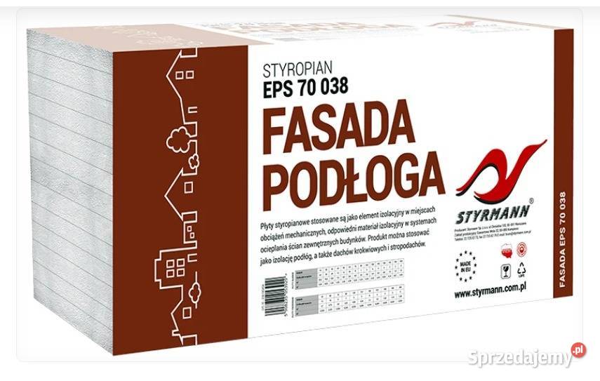 Styrmann Styropian fasadowy i podłogowy EPS 70 Radom