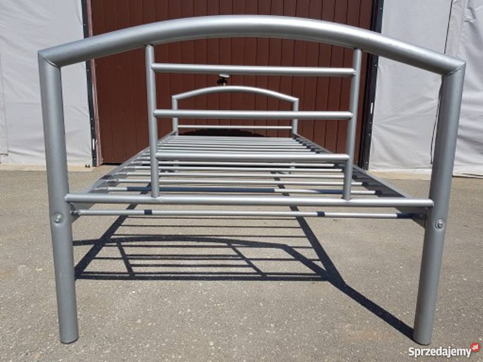 łóżko metalowe meble używane Poznań