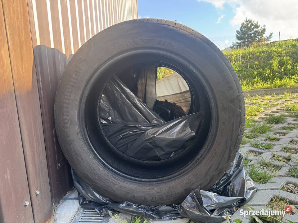 Continental EcoContact 6 21555 r17 opony letnie 215 sprzedam