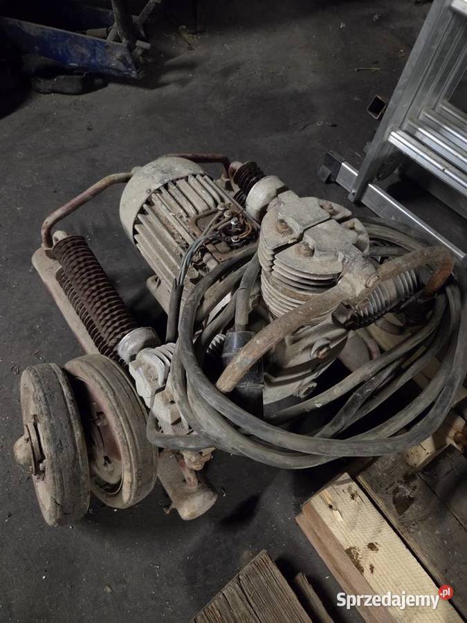 Pompa z silnikiem sprężarka 3jw60 Aspa łódzkie Lgota Wielka