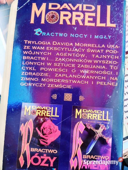 Bractwo książka mocy i mgły Morrell mazowieckie Warszawa sprzedam