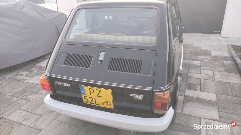 Fiat 126 Black włoski nie 126p zarejestrowany 2/3 Kostrzyn
