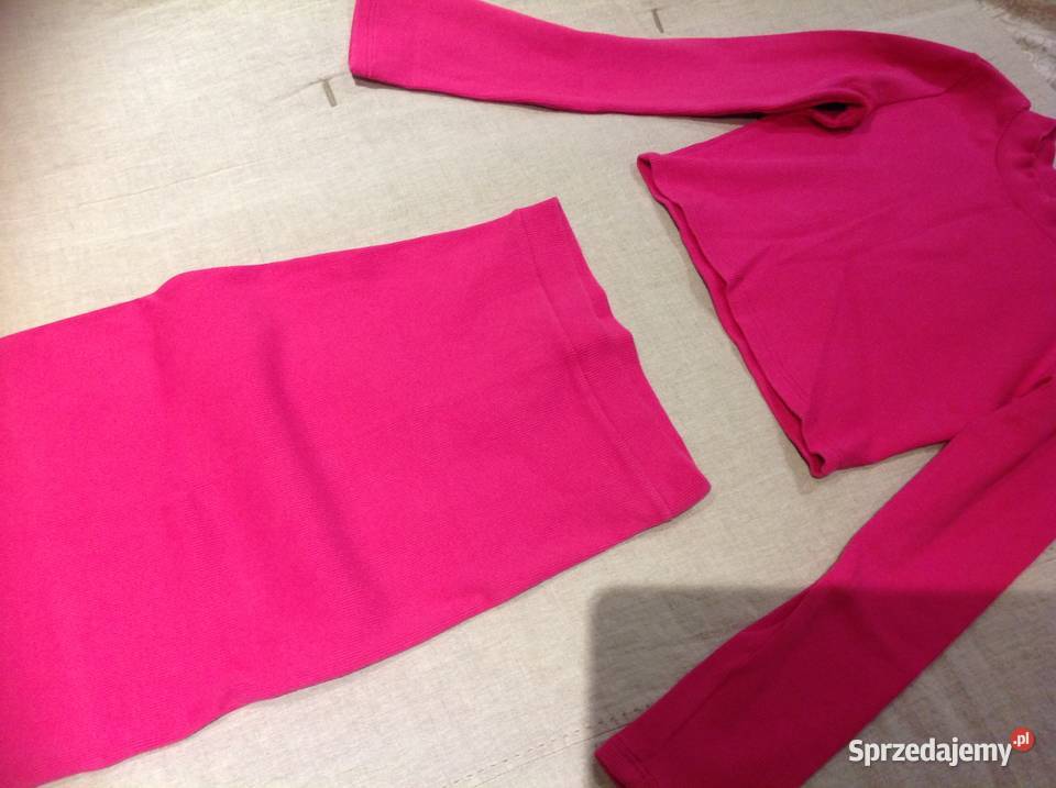 Komplet Różowy Damski LILA LOU XS j nowy Nowa Sól