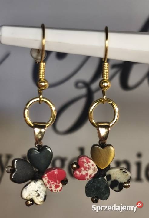 Rękodzieło naszyjnik bransoletka kolczyki Siedlce