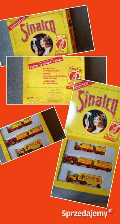Modele Sinalco Mini Trucks Limitowana Edycja H0 Wrocław