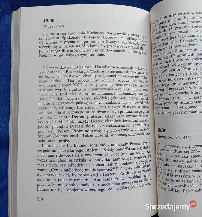 Gabriel Meretik Noc generała Alfa 1989 r Wydanie Koźminek sprzedam