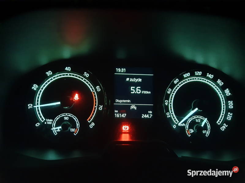 Skoda Fabia IV salon 1wł nowa Fabryczny lakier 16000km Wałbrzych