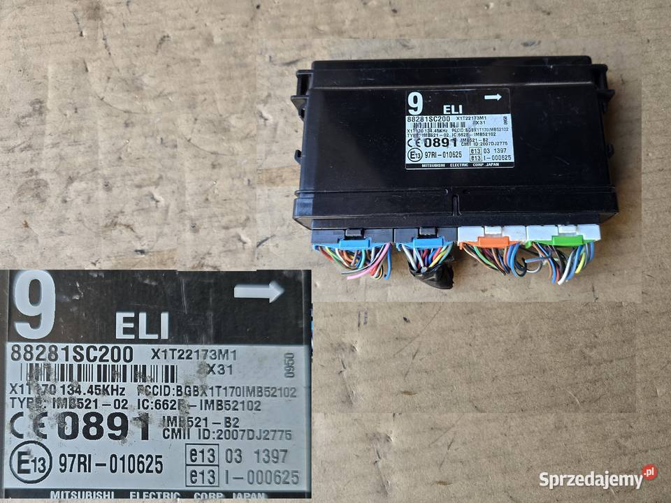 Subaru Forester 3 SH zestaw startowy 20 diesel osobowe Legnica