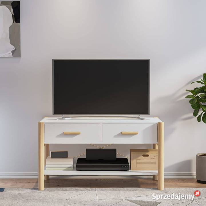 Szafka pod TV biała 82x38x45 materiał mazowieckie Warszawa sprzedam
