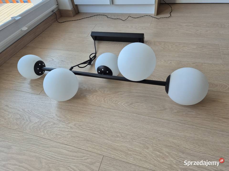 Lampa wisząca Maddie czarna 5 x E14 Lamkur Warszawa