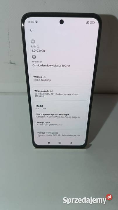 Smartfon Redmi Note 11 4128GB Redmi
