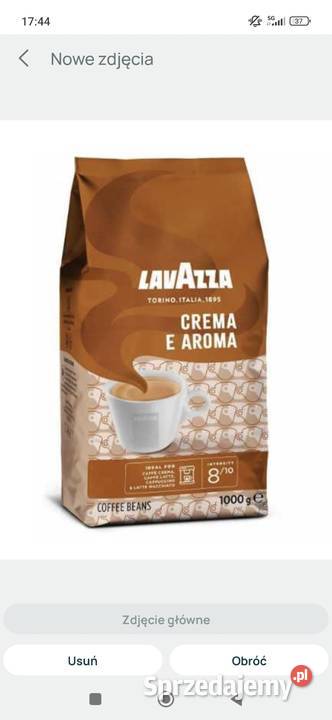 LAVAZZA CREMA AROMA Oryginalna kawa ziarnista 1 Rzeszów