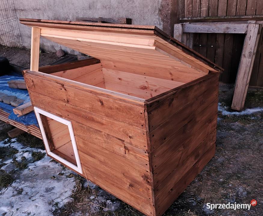 Buda ocieplana Dla psów Chawłodno