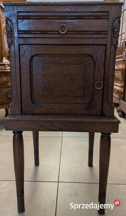 Piękna dębowa szafka secesyjnasklep Dąbrowa śląskie Dąbrowa Górnicza sprzedam