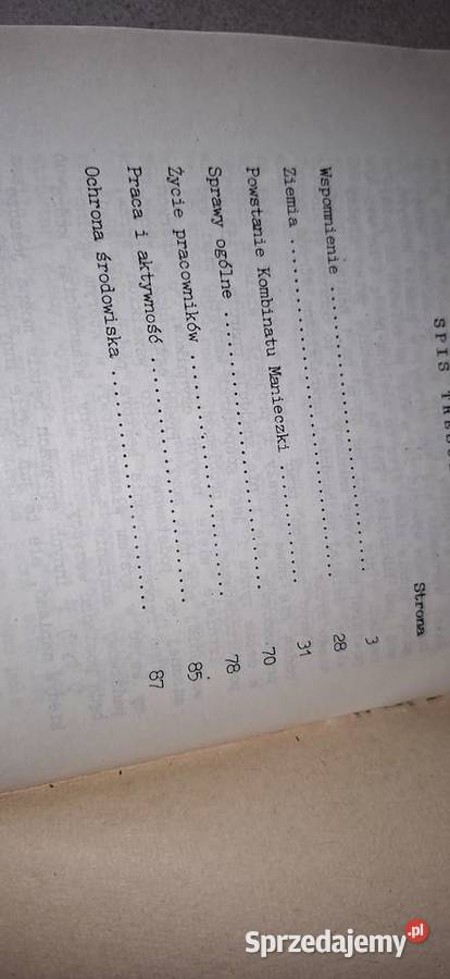 Manieczki 1990 Unikatowa broszura historyczna z wielkopolskie Leszno