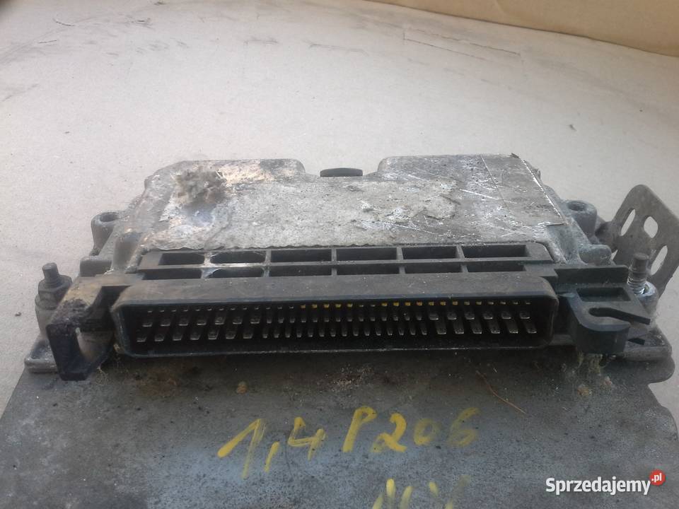 Peugeot 206 14 komputer sterownik silnika 0 261 Dębno