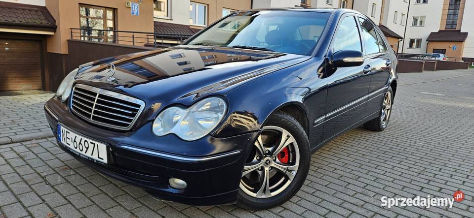 Mercedes Benz C klasa 2004r 27 CDI Elegance bluetooth Elbląg