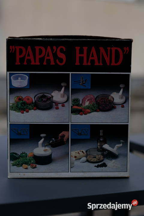 Papas Hand i MultiMixer ręczny siekacz AGD drobne