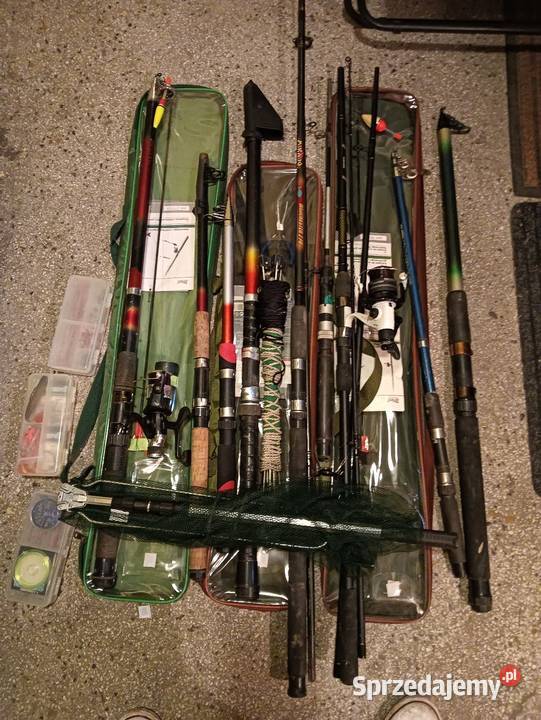 Wędkarstwo sprzedam