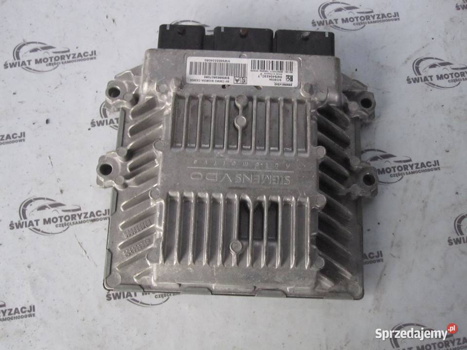 PEUGEOT 407 komputer sterownik silnika