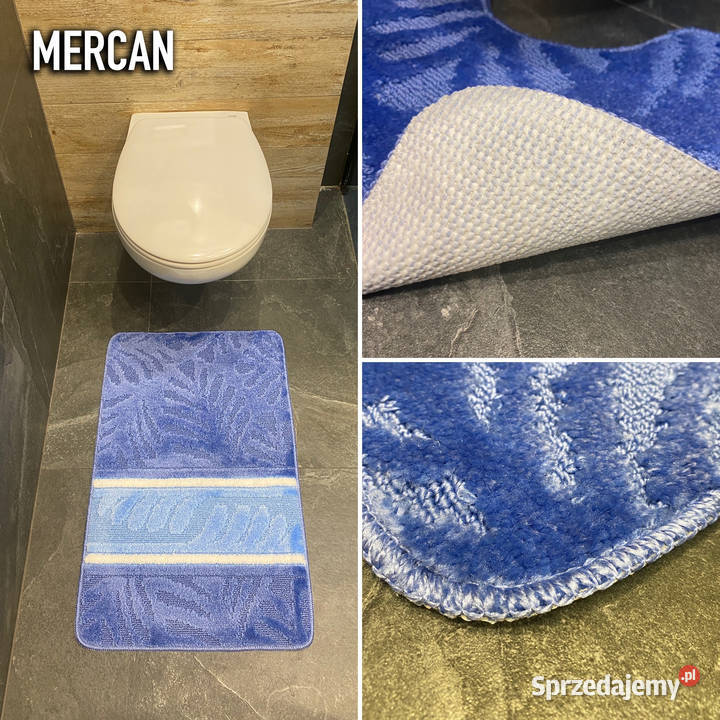 DYWANIK ŁAZIENKOWY 50X80 MERCAN ANTYPOŚLIZOGWY 1 0.8m Białystok