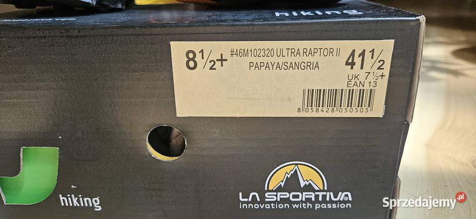 LA SPORTIVA ULTRA RAPTOR II 415 śląskie Bielsko-Biała