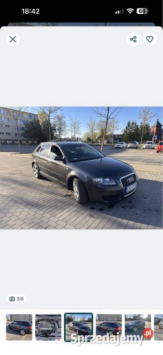 Audi A3 8P Sportback 1896cm3 Suwałki