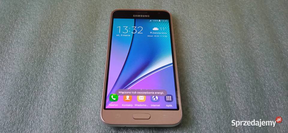 Telefon Samsung Galaxy J3 Złoty