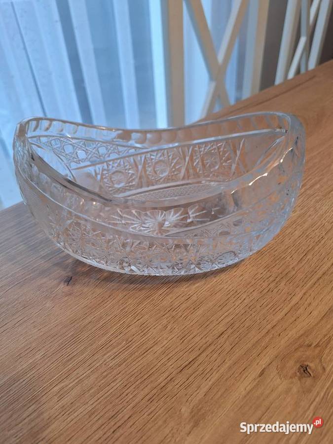 Krysxtalowa misa Pozostałe lubuskie Cybinka