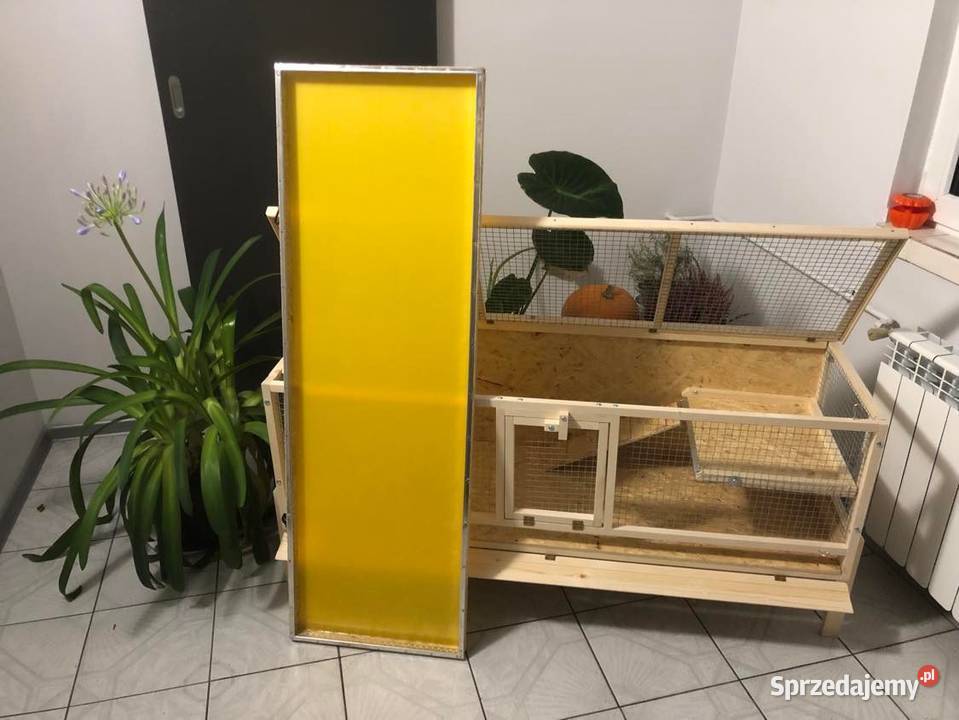 Klatka drewniana zagroda królika świnki morskiej śląskie