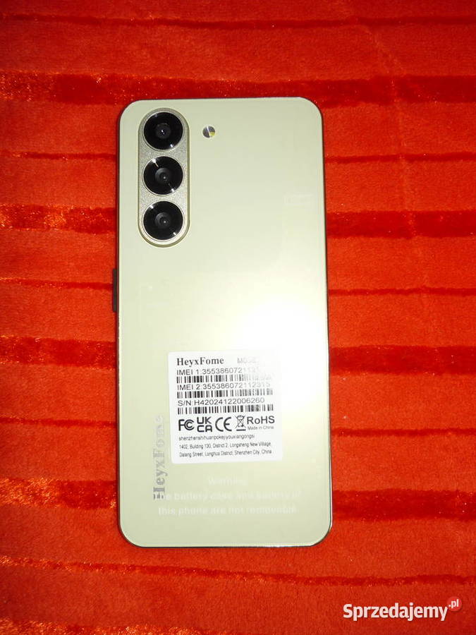 Smartfon HeyxFome H4 Gold Kuleje