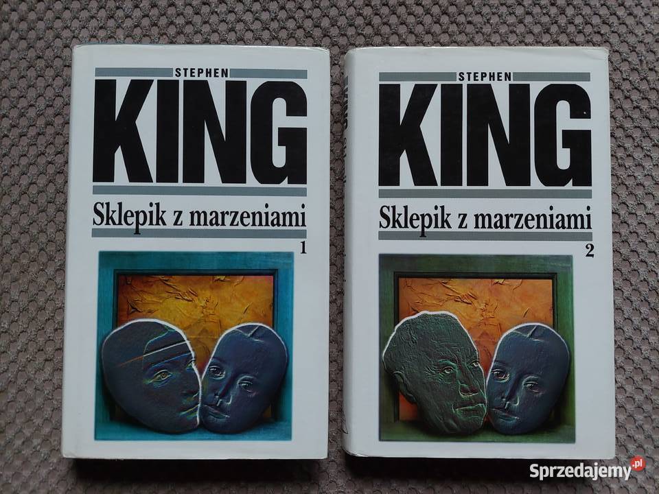 komplet dwóch tomów Sklepik z marzeniami Stephen małopolskie Kraków