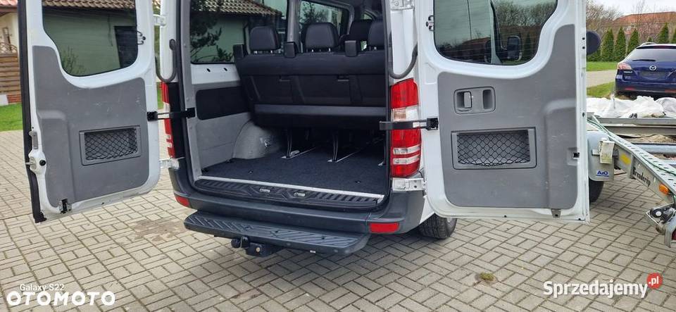Mercedes sprinter 313 cdi oryg130 9 osóbwebasto pomorskie Słupsk