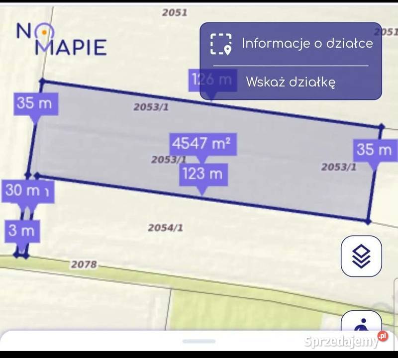 Działka rolna rolna Rybna