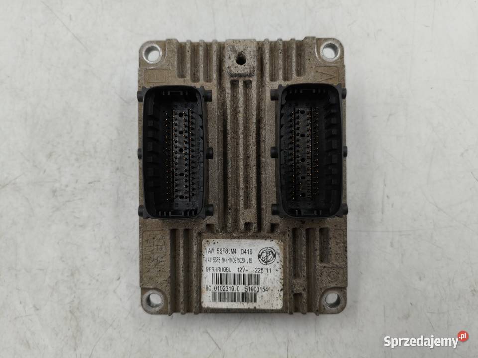 Sterownik Silnika Fiat Panda II 12 8v 51903154 osobowe Wyszków sprzedam