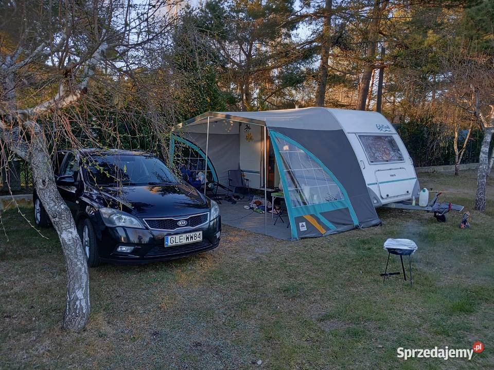 Przyczepa kempingowa KNAUS Eifelland Holiday 350 Rok produkcji 1998 pomorskie Lębork sprzedam