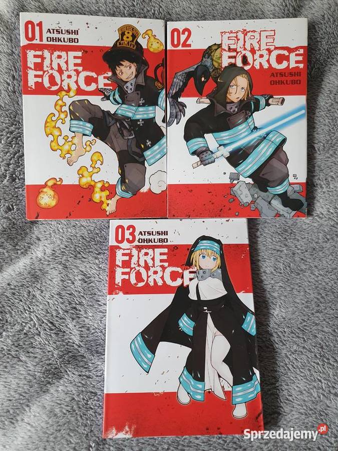 Fire Force zestaw 2 tomów wydanie 1 2020