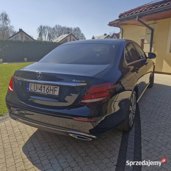 Mercedes Benz E 220d 4matic Polski Salon system Start-Stop Kraków