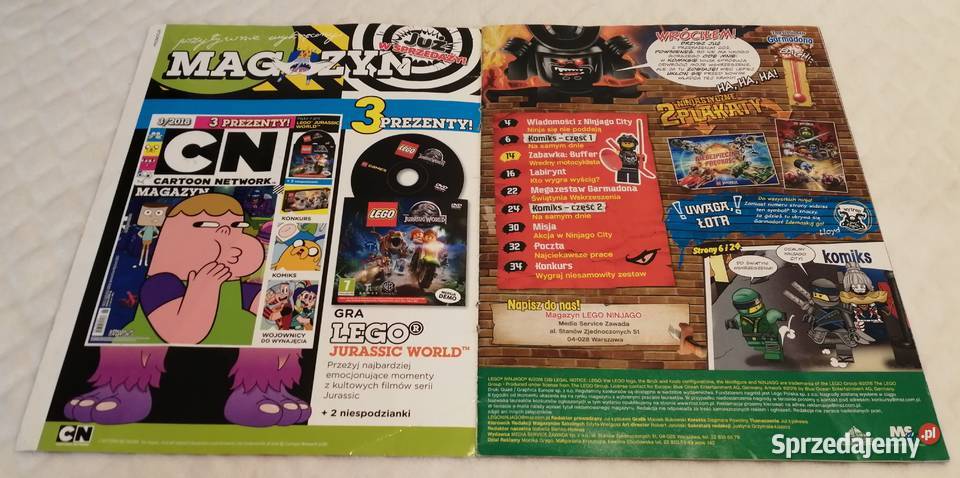 Lego Ninjago 62018 38 Książeczki dzieci czaso Czeladź