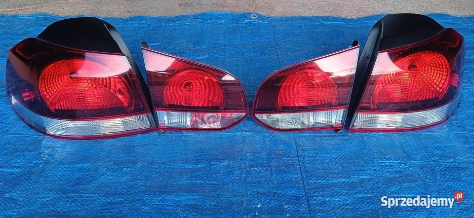 Lampy tył golf 6 highline ciemne komplet z mazowieckie Jasieniec