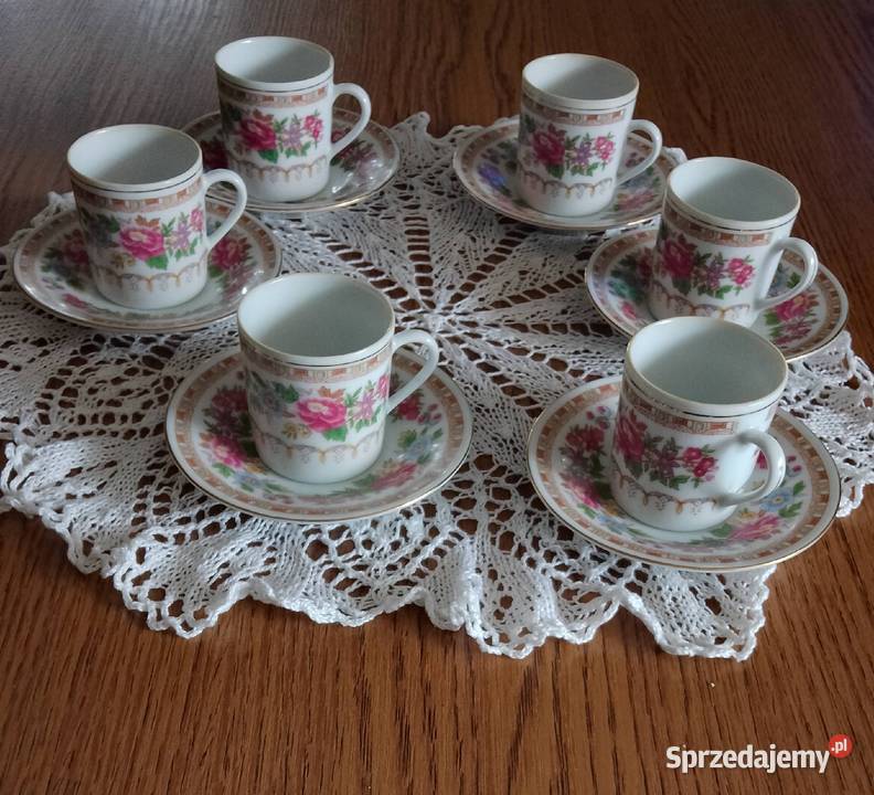 Chiński kplFilizanki i spodki Nakło nad Notecią