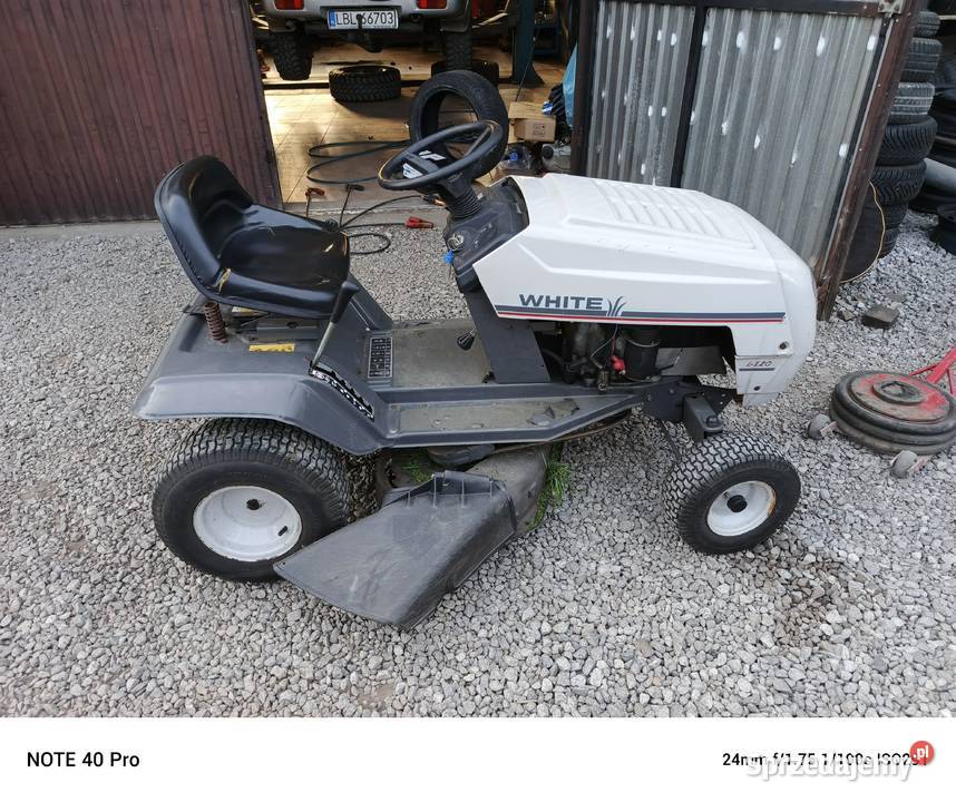 Traktorek kosiarka mtd white Traktorki