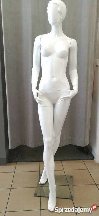 Manekin damski całopostaciowy biały śląskie Bielsko-Biała