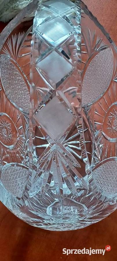 kosz kryształowy o wadze 5 kilogramów Czechy Poznań