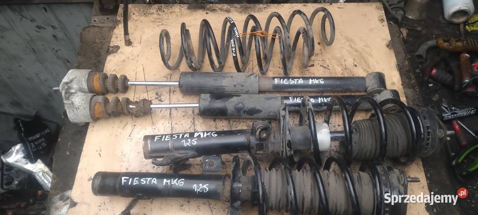 FORD FIESTA MK6 Amortyzator przód tył sprężyna