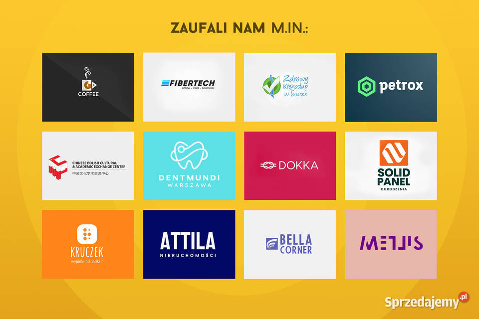 Strona internetowa firmowa LOGO Facebook Google Kraków