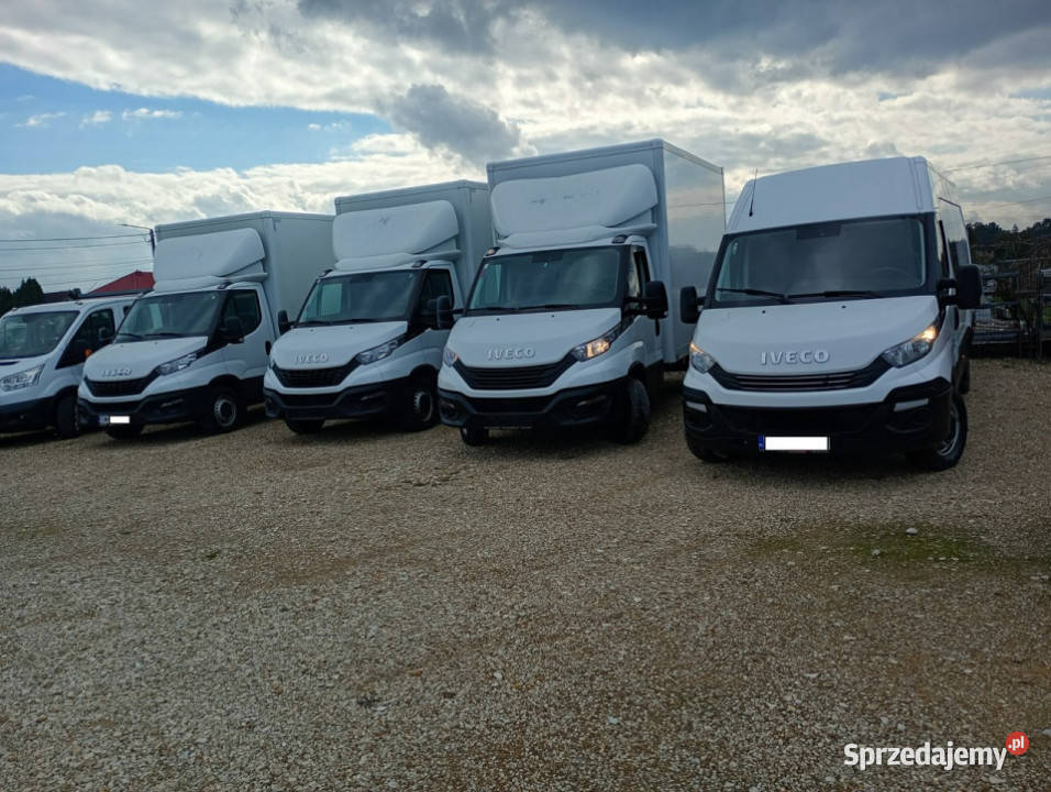 Iveco Daily 35S14 klima 3 osobowy pojedyńcze śląskie Chełm Śląski