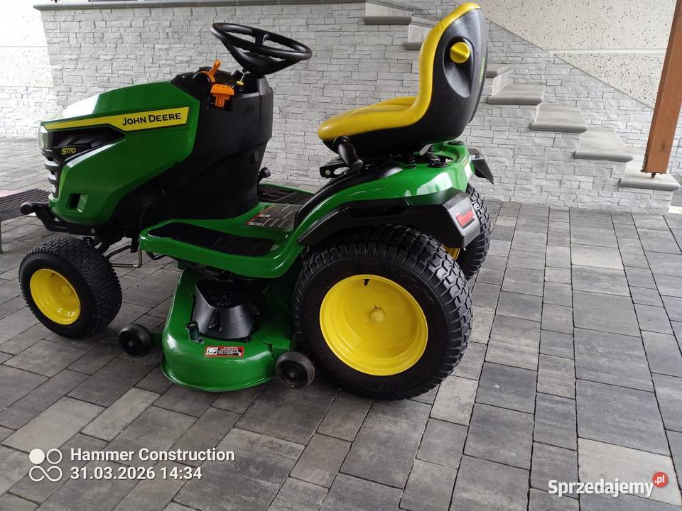 Traktorek kosiarka John Deere S170USA Sanok