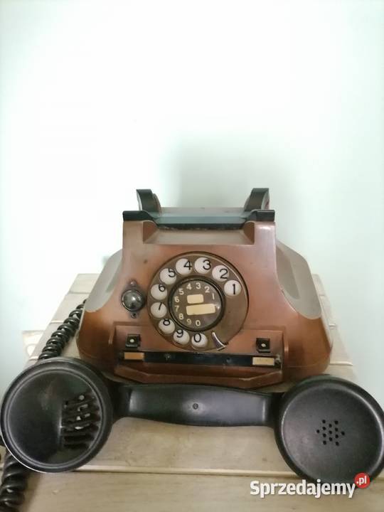 Stary telefon na tarcze Telefony przewodowe Kraków