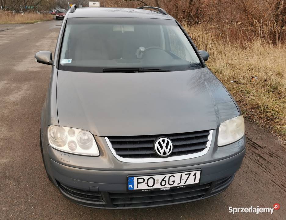 Volkswagen Touran 20TDI 140 BKD 7 Osobowy Grzane isofix Touran Poznań